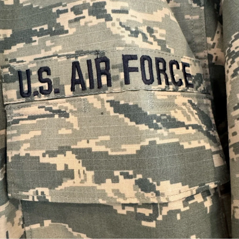 NWT Air Force Utility Coat Men’s 38R Rabu Jacket Green Camo 8415-01-598-5804